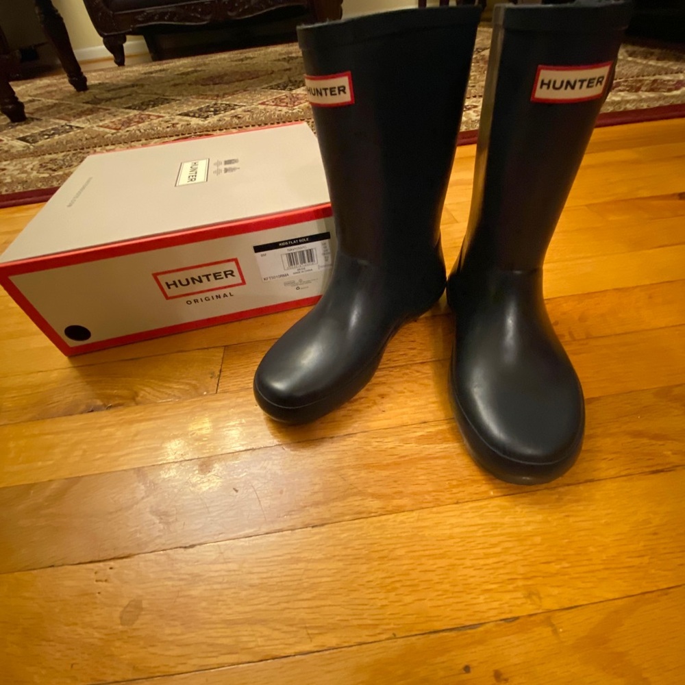 Hunter Kid’s Unisex Tall Matte Original Rain Boots